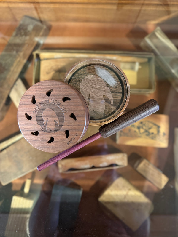 Walnut/Crystal Friction Turkey Call